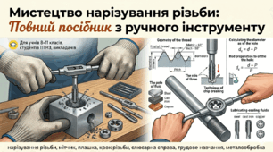 Мистецтво нарізування різьби: Повний посібник з ручного інструменту