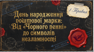 1 травня - День народження поштової марки
