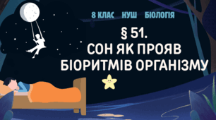 Презентація  до уроку «§ 51. Сон як прояв біоритмів організму»  8 клас НУШ