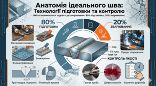 Презентація: "Анатомія ідеального шва" Технології підготовки поверхонь метала до зварювання.