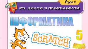 5 клас Практична робота №5. Алгоритми і програми з циклами з лічильником