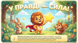 Презентація "У правді - сила." Соціум. Старша група.