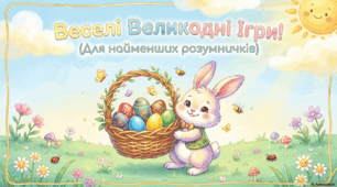 Збірка «Веселі Великодні Ігри! (Для найменших розумничків)»