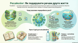 Урок 116. Чому матеріали використовують повторно?