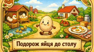 Проєкт "Подорож яйця до столу"