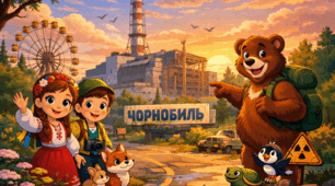 «Чорнобиль очима дітей» у стилі Minecraft, +Бонус плакат та розмальовки