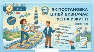 Тест до теми : Як постановка цілей визначає успіх у житті. ( Гр.1)