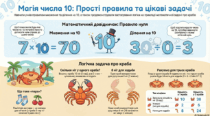🌊 Навчальний кейс: «Множення і ділення на 10» (2 клас)