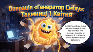 Презентація виховна година 1 квітня День гумору День сміху Операція "Генератор сміху":  Таємниці 1 квітня