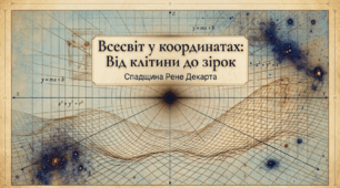 Презентація: "Всесвіт у координатах. Рене Декарт"