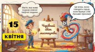 15.04 Всесвітній день мистецтва