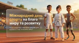 Міжнародний день спорту на благо миру та розвитку