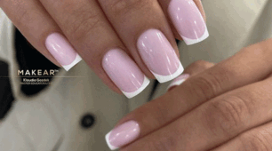 French manicure: choose the correct option