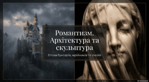 Презентація "Романтизм як художній  феномен в європейській культурі. Архітектура. Скульптура."