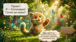 Перше коло читання з Котозавриком "Третя пташка"