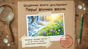 Щоденник юного дослідника: Перші вісники весни