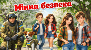 4 квітня. Мінна безпека. Мінна небезпека. Презентація +Конспект + Постер + Розтяжка +Роздатковий матеріал