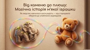 Історія м’якої іграшки: від давнини до сучасності