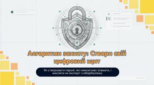 Алгоритми захисту: Створи свій цифровий щит. ГР4 Безпечне та відповідальне використання інформаційних технологій.