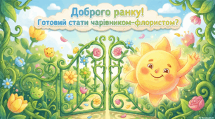 31 березня - ранкова зустріч. День флориста.