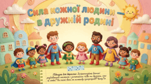 Презентація "Сила кожної людини  - в дружній родині." Соціум. Старша група.