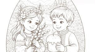 Писанки-розмальовки