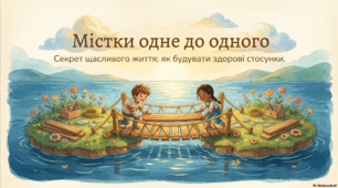 Побудова здорових міжособистісних стосунків