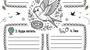Міні проект перелітній птах