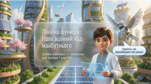 Лінійна функція, її графік та властивості.Розв’язування вправ.