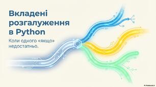 Презентація до уроку "Вкладені розгалуження в Python"