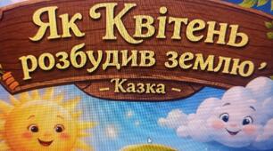 Казка “Як Квітень розбудив землю”