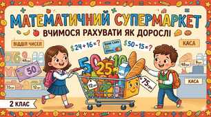 «Математичний супермаркет: Вчимося рахувати як дорослі»