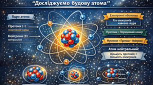 Узагальнення знань з теми: “Досліджуємо будову атома”