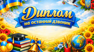 Диплом про закінчення 4 класу