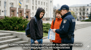 Адміністративні правопорушення та адміністративна відповідальність неповнолітніх.