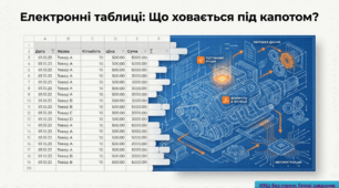 Презнтація для 8 класу НУШ на тему: Об’єкти електронної таблиці та логіка їх роботи