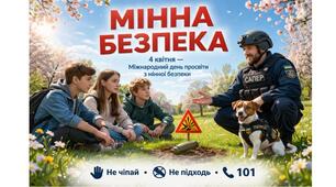 Плакат до Дня мінної безпеки – навчальний та яскравий! (на 2, 4, 8, 9, 16 арк А4)