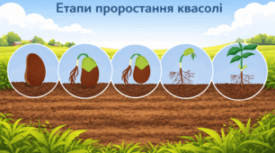 На встановлення послідовності  "Магічне перетворення: від зернятка до листочка"