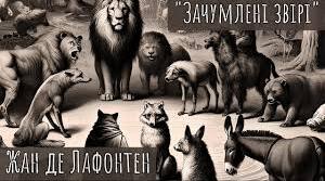 ЖАН ДЕ ЛАФОНТЕН. «ЗАЧУМЛЕНІ ЗВІРІ».