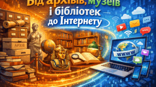 Від архівів, музеїв і бібліотек до інтернету.