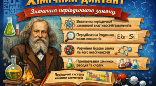 Хімічний диктант.  Значення періодичного закону