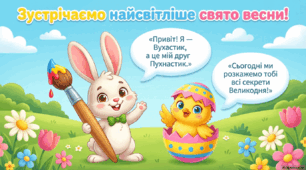 🐣 Веселий Великдень: яскрава презентація для 1–3 класів