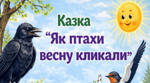 Казка “Як птахи весну кликали” (ТЕТЯНА МАНОЙЛО)