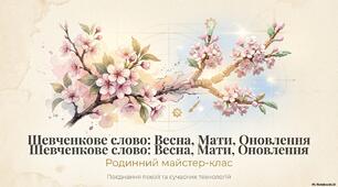 Шевченкове слово: Весна, Мати, Оновлення
