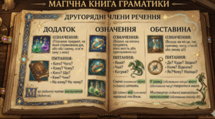 Другорядні члени речення