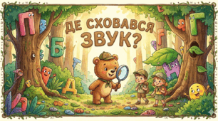 Дидактична гра на прищіпках "Де сховався звук?" (Повна абетка, 33 картки)