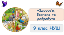 "Фізична складова здоров’я" 9 клас НУШ