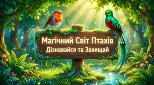 Світ птахів: пізнавай та захищай