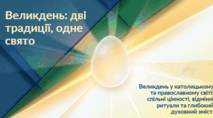 Презентація "Великдень: дві традиції, одне свято", 8 -11 кл