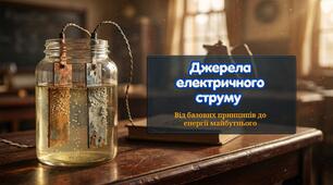 Джерела електричного струму.